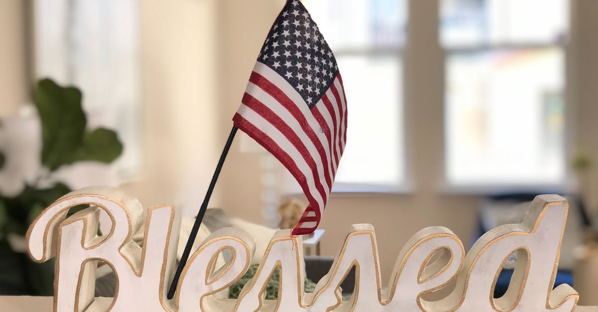 Why were American accents common? - American Flag Propped up Against Wooden Decorative Sign