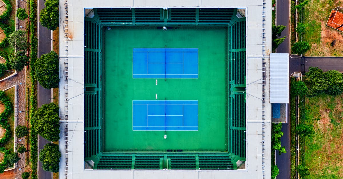 Would the villain's testimony be usable in court? - Aerial Photography of Tennis Court
