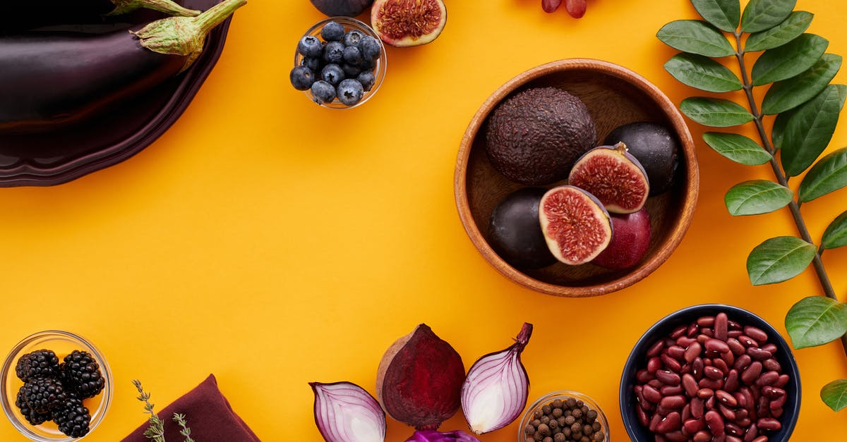 Yellow bowls in the last kingdom - Purple and Brown Round Fruits on Brown Round Plate